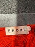 Rhode 100% Cotton Red Cocktail Dress Size M - photo 6