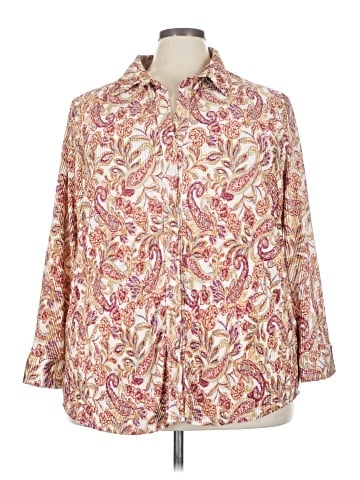 Inner Circle Inc. 3/4 Sleeve Blouse (view 1)