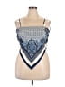 Unbranded 100% Polyester Blue Tube Top Size 5X (estimated) - photo 1