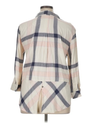 Hester & Orchard 3/4 Sleeve Button-Down Shirt (view 2)