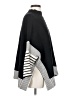Pink Lily Stripes Black Poncho Size S - photo 4