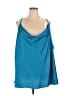 Torrid Teal Sleeveless Blouse Size 5X Plus (6) - photo 1