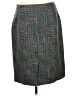 Coldwater Creek Tweed Gray Formal Skirt Size 10 - photo 2