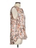 Valette 100% Viscose Brown Sleeveless Blouse Size L - photo 4