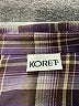 Koret Plaid Purple Long Sleeve Button-Down Shirt Size XXL (estimated) - photo 4