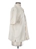 OAK + FORT Solid Ivory Short Sleeve Blouse Size XS - photo 4