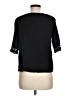 Emery Rose Black 3/4 Sleeve Blouse Size M - photo 2
