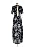 Urban Episode Paisley Black Jumpsuit Size M - photo 2