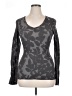 Three Dots Gray Long Sleeve T-Shirt Size XL - photo 1