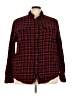 George Plaid Red Long Sleeve Button-Down Shirt Size 3X - photo 1