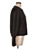 DKNY Jeans Metallic Brown Long Sleeve Top Size L - photo 4