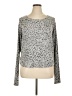 Red Haute Animal Print Silver Pullover Sweater Size XL - photo 1