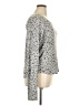 Red Haute Animal Print Silver Pullover Sweater Size XL - photo 4