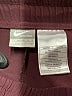 Nike 100% Polyester Color Block Burgundy Track Pants Size 12 - photo 3