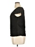 Nine & Co. 100% Polyester Solid Black Short Sleeve Top Size XL - photo 5