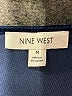Nine West Solid Black Casual Dress Size M - photo 7