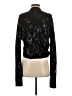 Velvet Metallic Black Cardigan Size P (petite) - photo 2