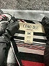 Como Blu 100% Polyester Stripes Black Short Sleeve Blouse Size 3X - photo 4