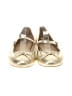 Janie and Jack Metallic Gold Flats Size 3 (baby) - photo 2