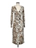 Express Outlet Animal Print Ivory Casual Dress Size XS - photo 1