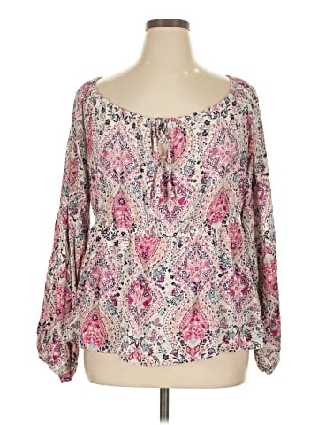 Torrid 3/4 Sleeve Blouse (view 1)
