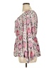Torrid Pink 3/4 Sleeve Blouse Size 1X Plus (1) - photo 5