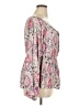 Torrid Pink 3/4 Sleeve Blouse Size 1X Plus (1) - photo 4