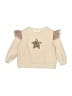 Petite Hailey Stars Gold Sweatshirt Size 4 - photo 1