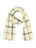 Unbranded Plaid Yellow Ivory Scarf One size - photo 1