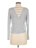 Unbranded Gray Long Sleeve Top Size M - photo 2