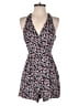 Express Floral Black Romper Size 0 - photo 1
