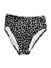 Talbots Polka Dots Black Swimsuit Bottoms Size 8 - photo 1
