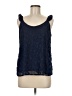 Zac & Rachel 100% Polyester Blue Sleeveless Blouse Size M - photo 1