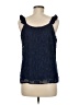 Zac & Rachel 100% Polyester Blue Sleeveless Blouse Size M - photo 2