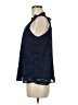 Zac & Rachel 100% Polyester Blue Sleeveless Blouse Size M - photo 5