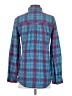 Sundance Plaid Teal Long Sleeve Button-Down Shirt Size XS - photo 2