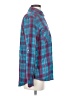 Sundance Plaid Teal Long Sleeve Button-Down Shirt Size XS - photo 4