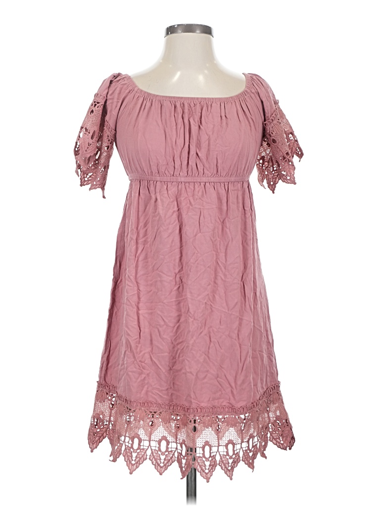 Pre-owned Haute Monde Casual Dress In Pink