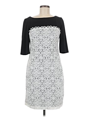 Black Saks Fifth Avenue Casual Dress (view 1)