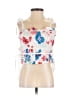 Peter Som 100% Cotton White Sleeveless Blouse Size 0 - photo 1