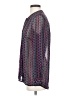 Harper and Gray 100% Polyester Purple Long Sleeve Blouse Size S - photo 5
