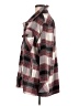 Kensie 100% Polyester Plaid Red Coat Size M - photo 5
