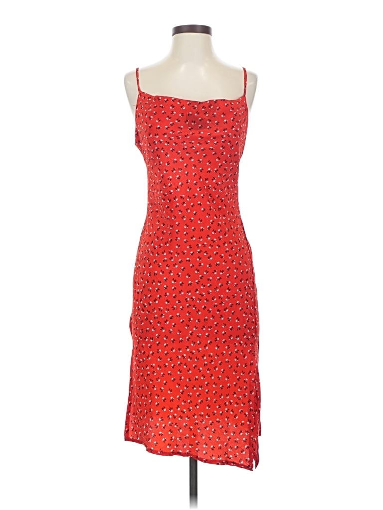 Pre-owned Polly Cocktail Dress In Red