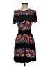 ASOS Print Black Casual Dress Size 0 - photo 1