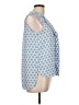 Atmosphere 100% Polyester Blue Sleeveless Blouse Size 10 - photo 4