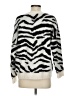 Reiss Animal Print White Pullover Sweater Size S - photo 2