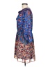 DR2 100% Polyester Paisley Blue Casual Dress Size L - photo 5
