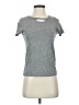 n:Philanthropy Tweed Gray Short Sleeve T-Shirt Size XS - photo 1