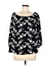 Ann Taylor Black 3/4 Sleeve Blouse Size L - photo 1