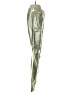 TWP 100% Cotton Metallic Silver Casual Pants Size 24 waist - photo 4